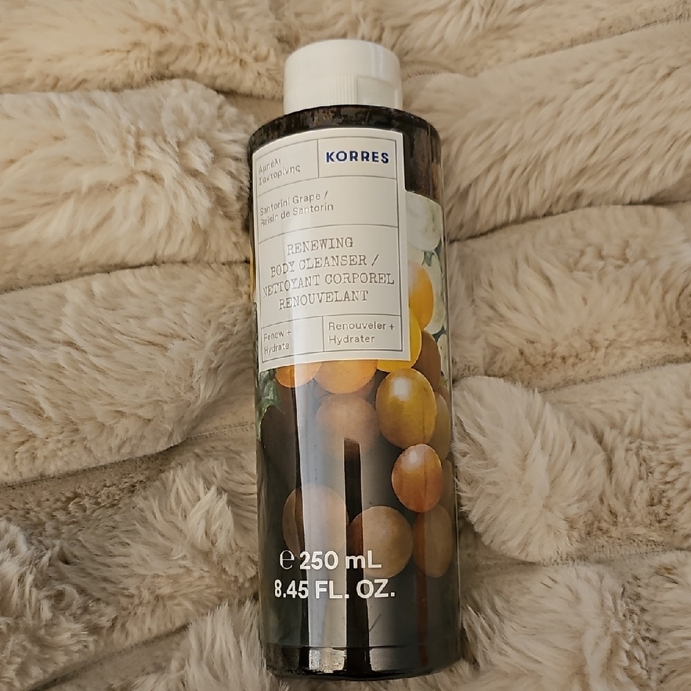 Korres Black Body Wash Premium Cleanser